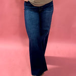 Logan Dark Wash Stretch Dad Jean - Shabby 2 Chic Boutiques