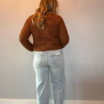 Logan Light Wash Stretch Dad Jean