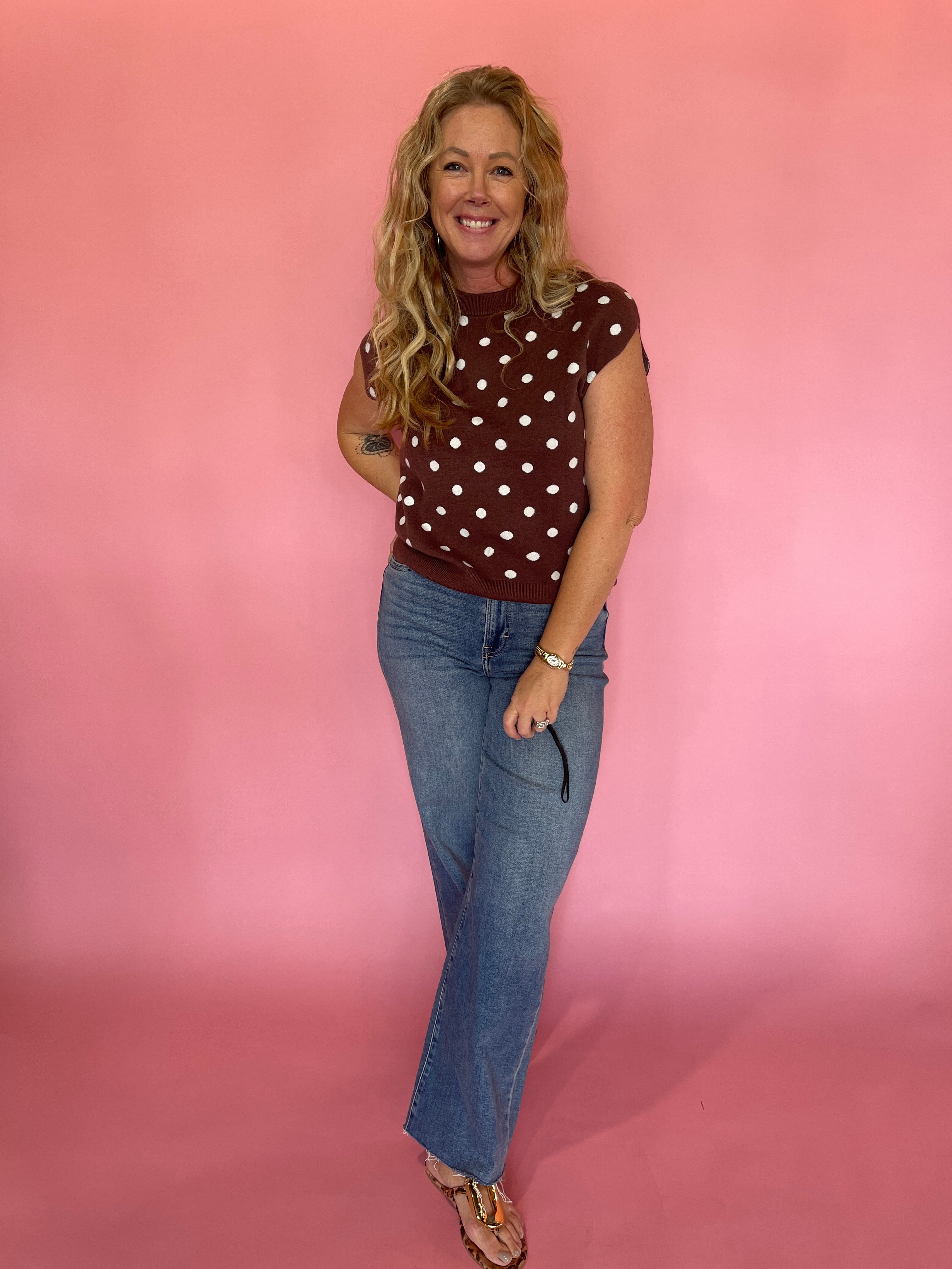 Logan Medium Dark Clean Stretch Dad Jeans