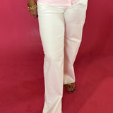 Logan Mid-Rise Dad Jean in White - Shabby 2 Chic Boutiques
