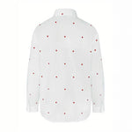Love Notes Heart Print Button-Up Shirt