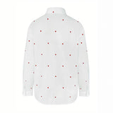 Love Notes Heart Print Button-Up Shirt