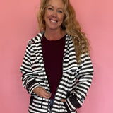 Lulu Mac Raincoat Darby Black/White