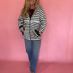 Lulu Mac Raincoat Darby Black/White