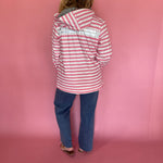 Lulu Mac Raincoat Darby Pink/White