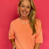 Main Character Coral Knit - Shabby 2 Chic Boutiques