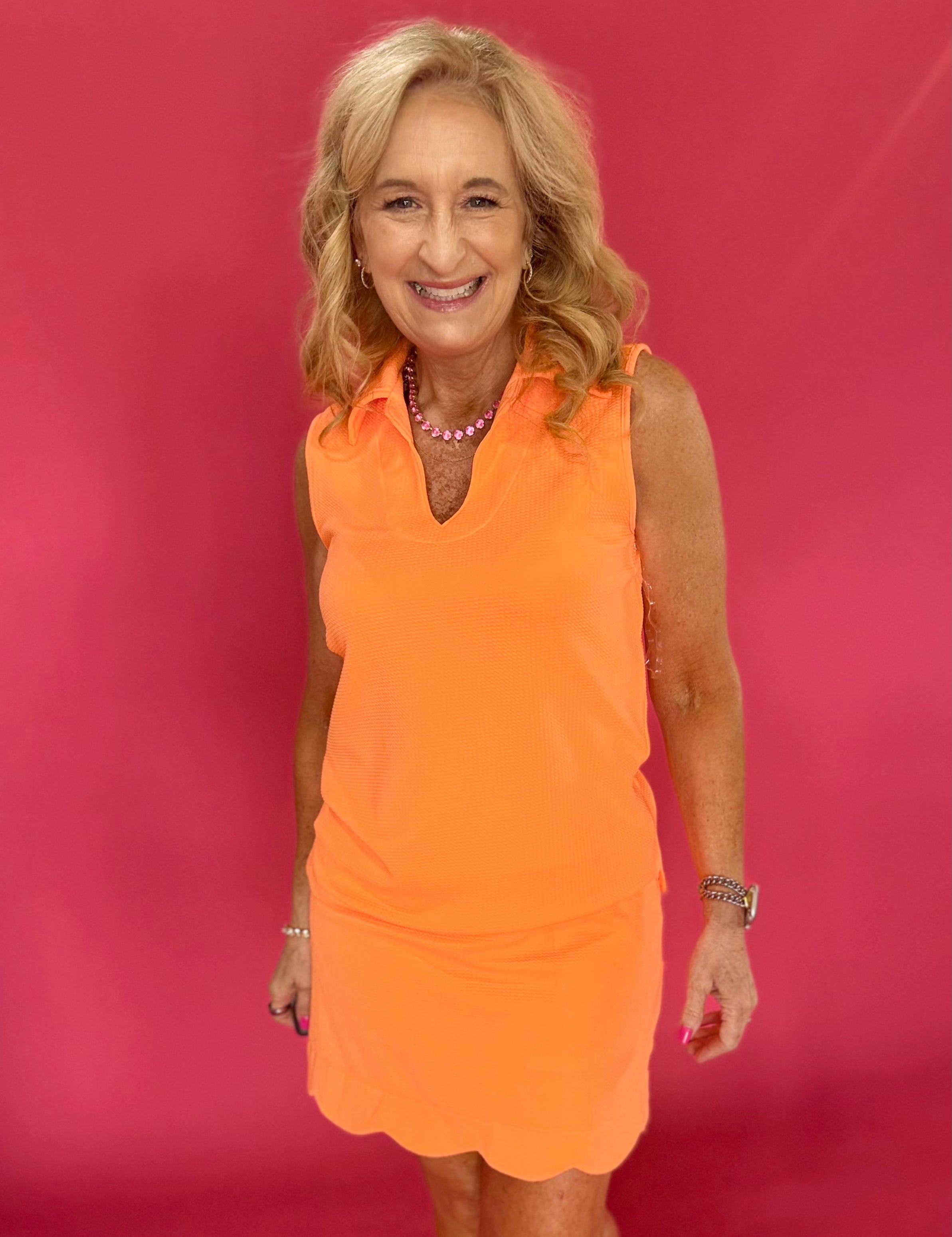 Make It Count Textured Set in Orange - Shabby 2 Chic Boutiques