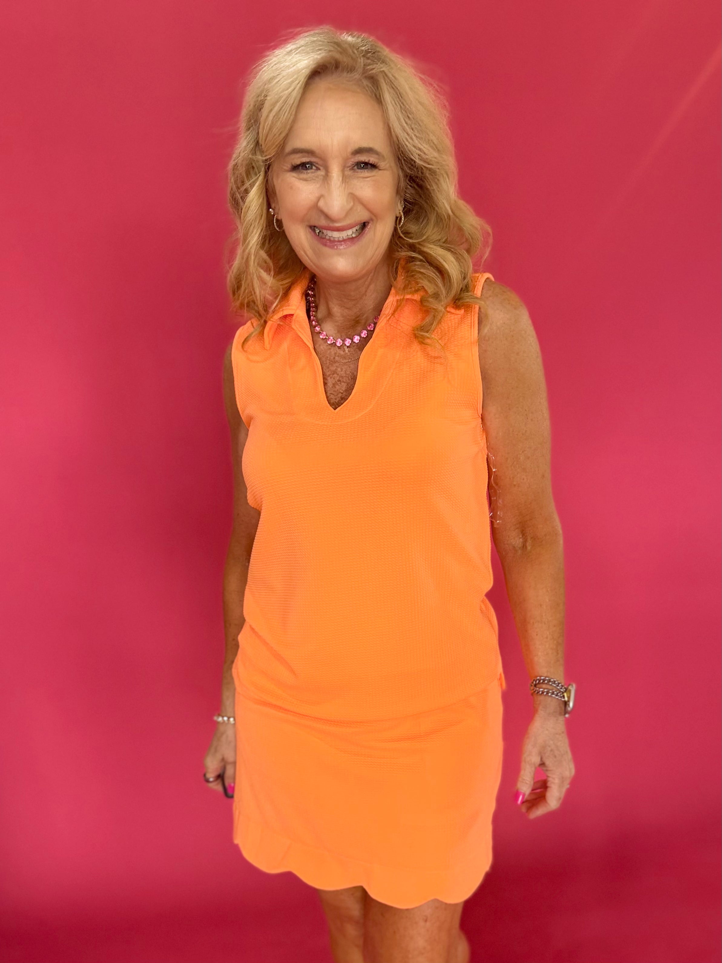 Make It Count Textured Set in Orange - Shabby 2 Chic Boutiques