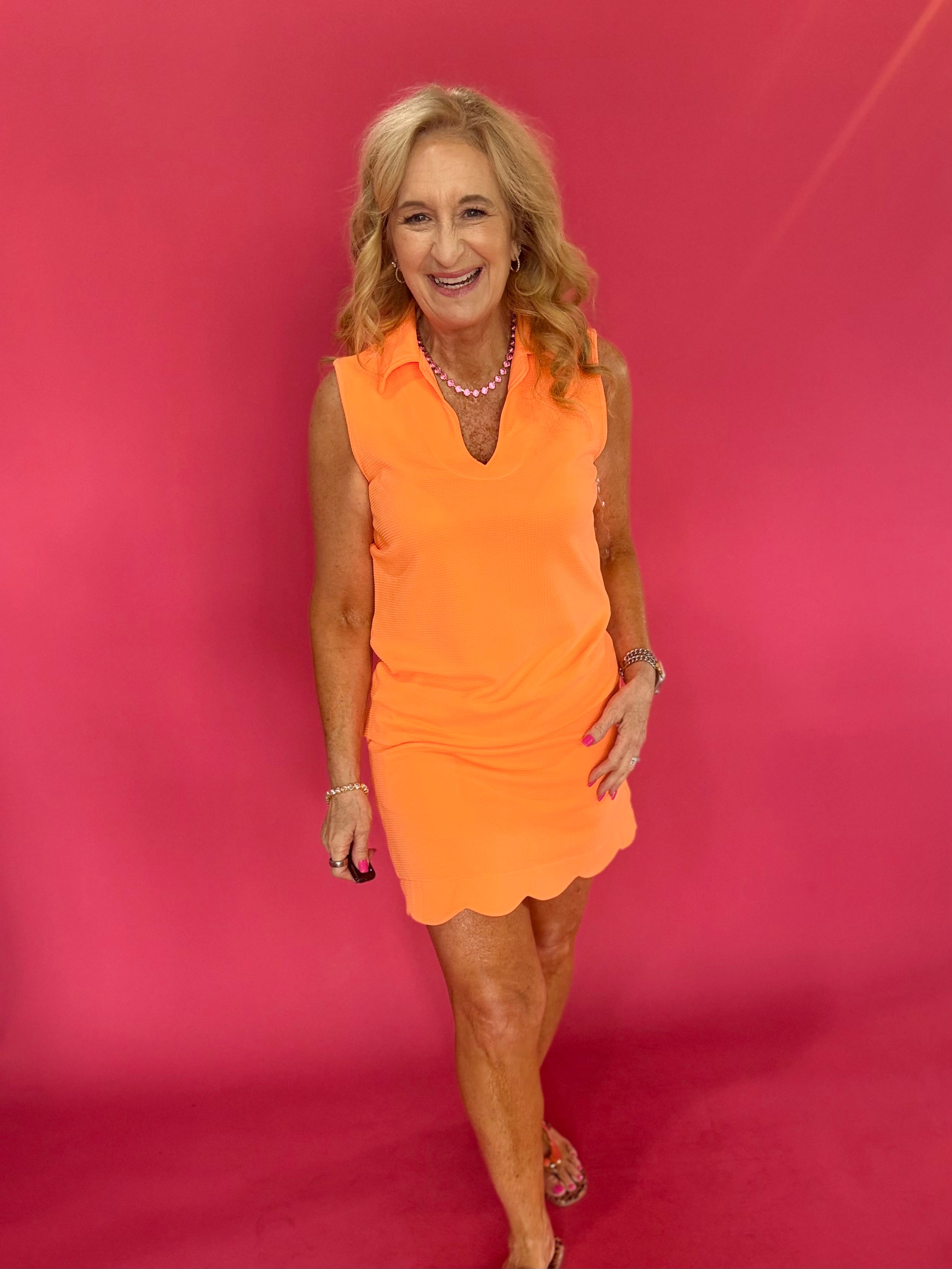 Make It Count Textured Set in Orange - Shabby 2 Chic Boutiques