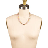 Sorrelli Matilda Choker Necklace in Pink