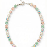 Sorrelli Matilda choker necklace with pastel iridescent round-cut crystals – Shabby 2 Chic Boutiques