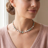 Sorrelli Matilda choker necklace with pastel iridescent round-cut crystals – Shabby 2 Chic Boutiques