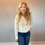 Medina Cardigan in Light Taupe