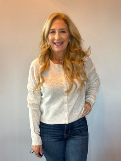 Medina Cardigan in Light Taupe