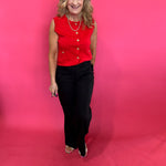 Meg Linen Wide Leg in Black - Shabby 2 Chic Boutiques