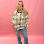 Mendocino Plaid Soft Knit Jacket