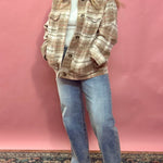 Mendocino Plaid Soft Knit Jacket - Shabby 2 Chic Boutiques