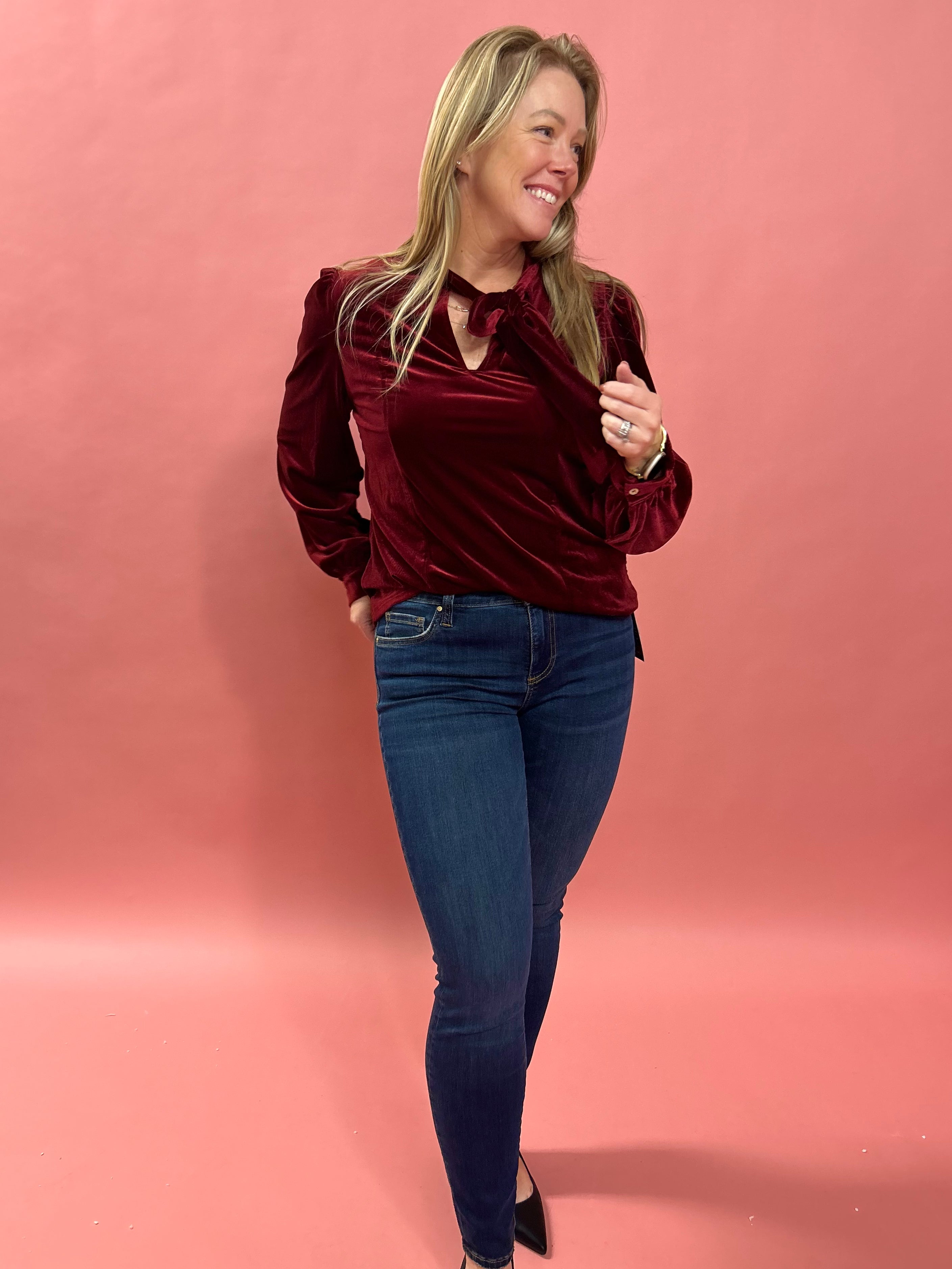 Mia Toothpick Skinny in Dark Stone Base Wash