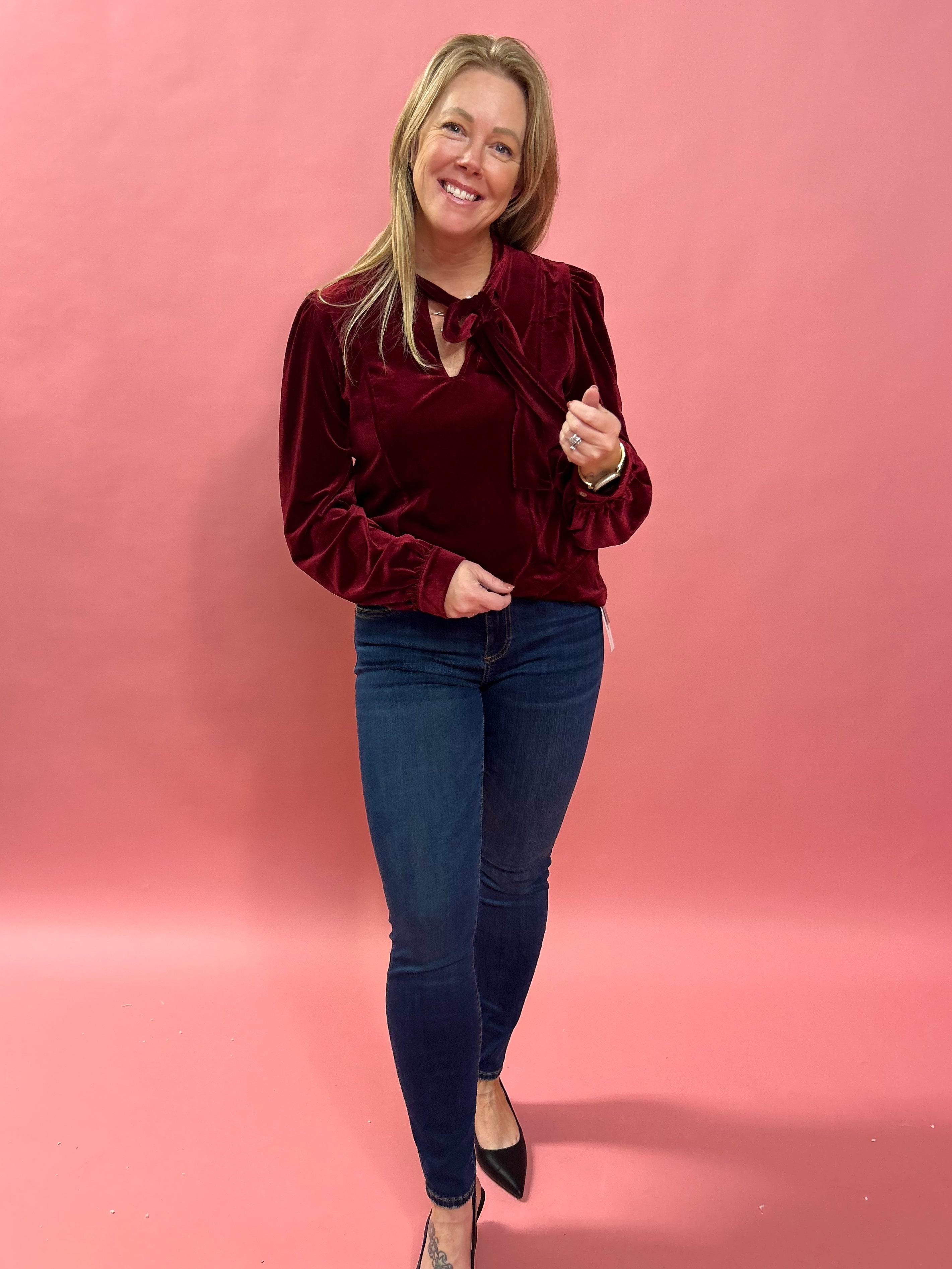 Mia Toothpick Skinny in Dark Stone Base Wash