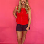 High-rise polka dot lightweight woven shorts with front and back pockets – Shabby 2 Chic Boutiques