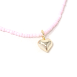 Mini Puffy Heart Charm