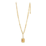 Mini Soleil Necklace in Golden Shadow Tova