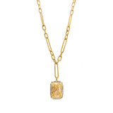Mini Soleil Necklace in Golden Shadow Tova