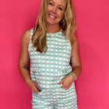 Mint Condition Plaid Top in Green - Shabby 2 Chic Boutiques