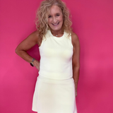 Soft Modal Sleeveless Top in Soft Yellow - Shabby 2 Chic Boutiques