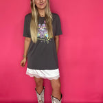 Neon Freebird Graphic Band Tee - Shabby 2 Chic Boutiques