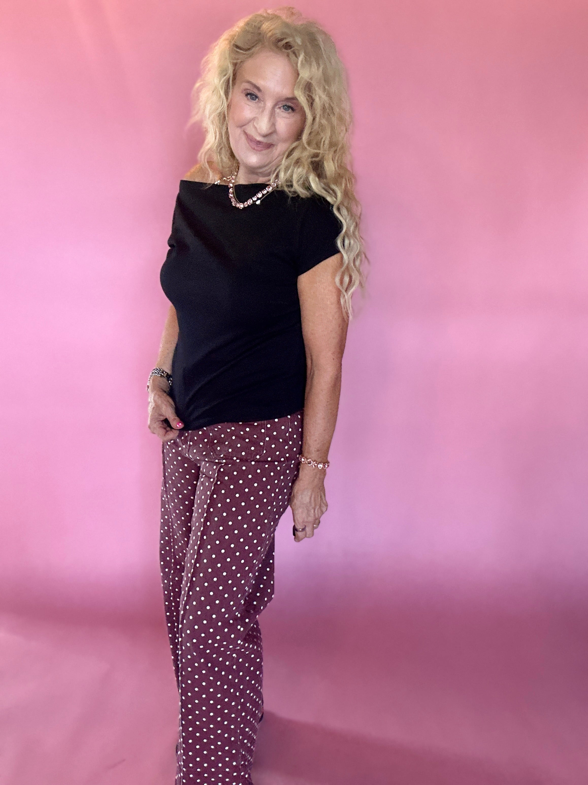 Night Out One-Shoulder Top