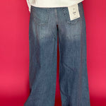 Nori Wide Leg Denim Jean in Medium Wash