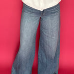 Nori Wide Leg Denim Jean in Medium Wash