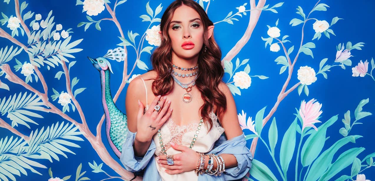 Oakland Choker in Fairy Dust in Fairy Dust Skylie Tova