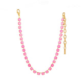 Oakland Necklace in Electric Pink Ignite Frost Tova