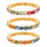 Oakland Stretch Bracelet in Fairy Dust Mix Tova