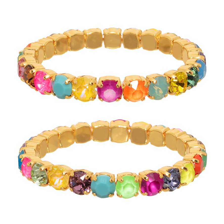 Oakland Stretch Bracelet in Pop Mix Tova