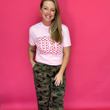 Off-Duty Camo Wide Leg Pants