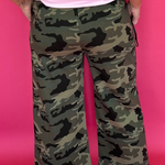 Off-Duty Camo Wide Leg Pants