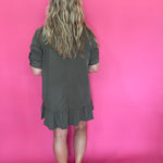 Olive You a Lot Shirt Dress