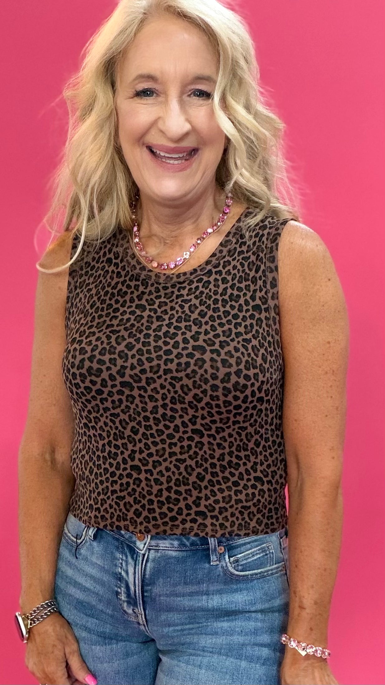On the Prowl Leopard Knit Top
