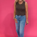 On the Prowl Leopard Knit Top