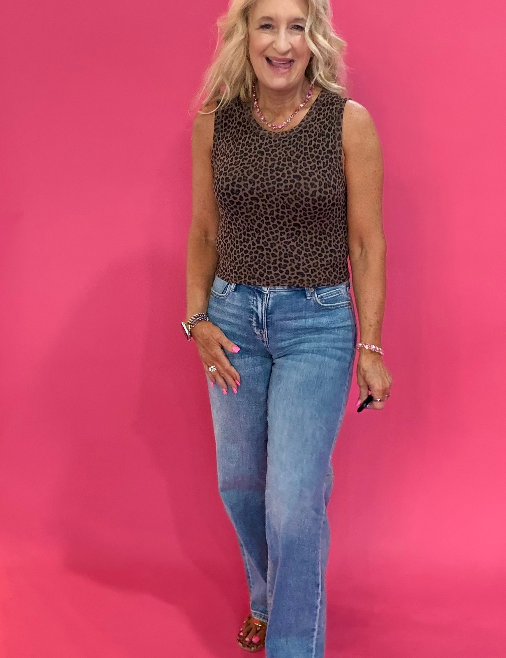On the Prowl Leopard Knit Top
