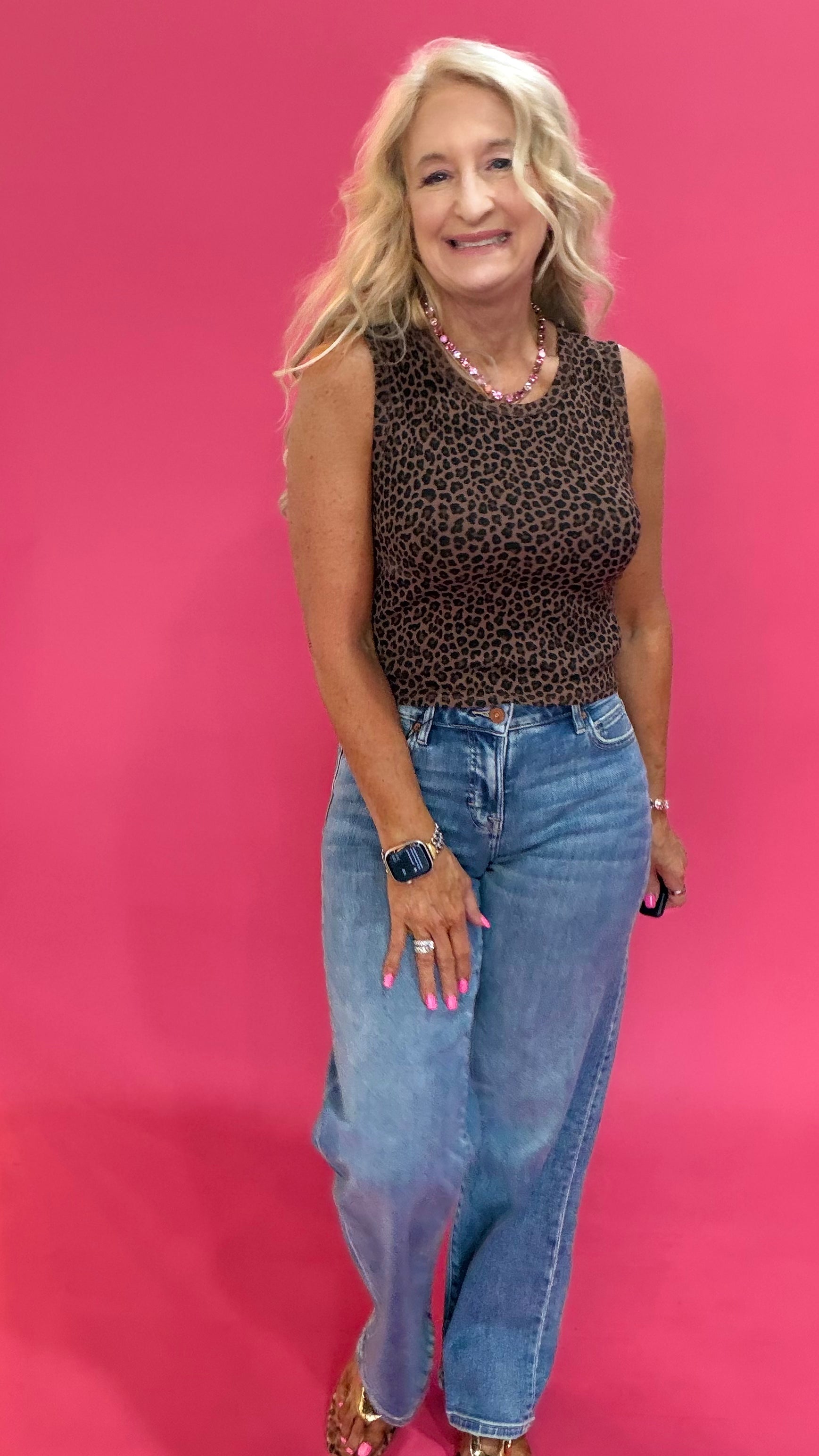 On the Prowl Leopard Knit Top