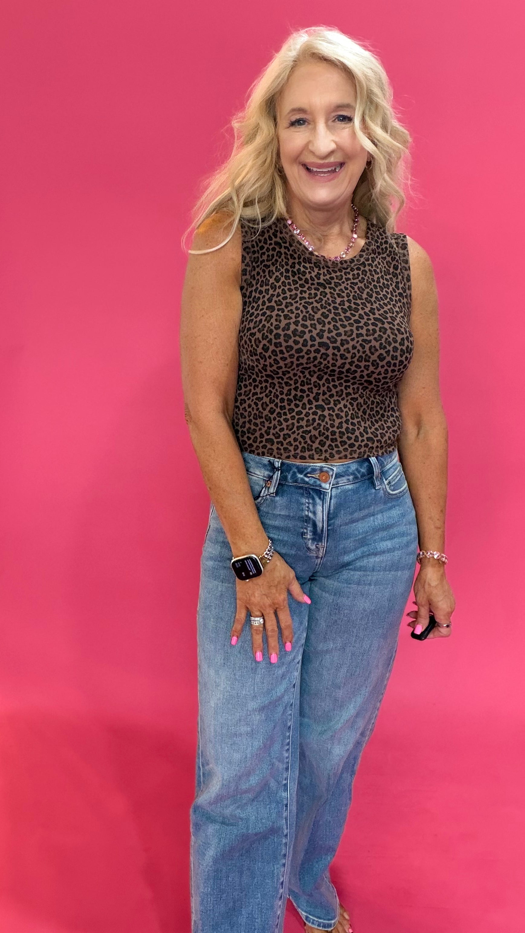 On the Prowl Leopard Knit Top
