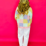 Patchwork Dreams Colorblock Knit Cardigan - Shabby 2 Chic Boutiques
