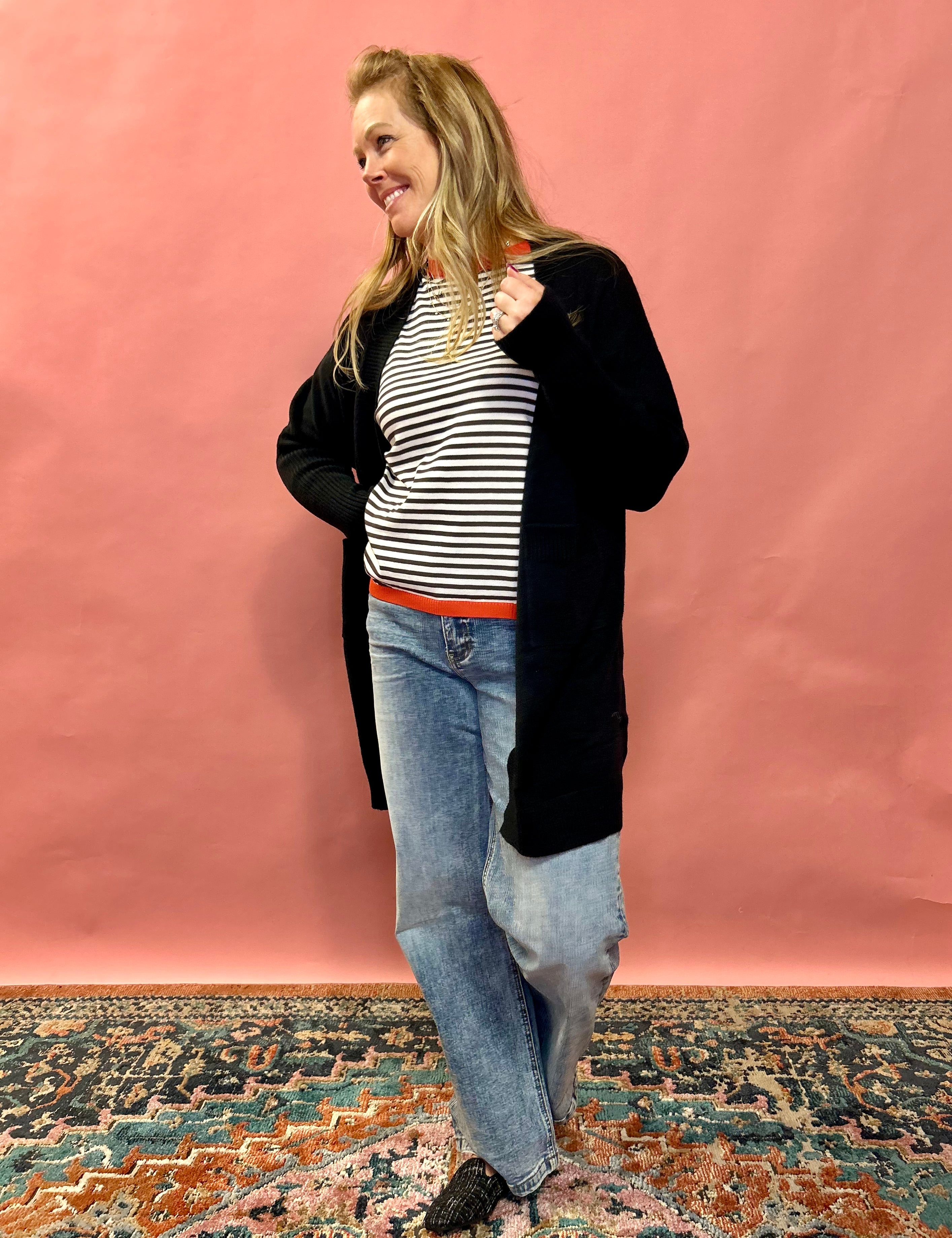 Pate Pocketed Knit Cardigan