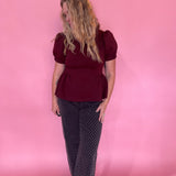 Peplum Power Top