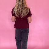 Peplum Power Top