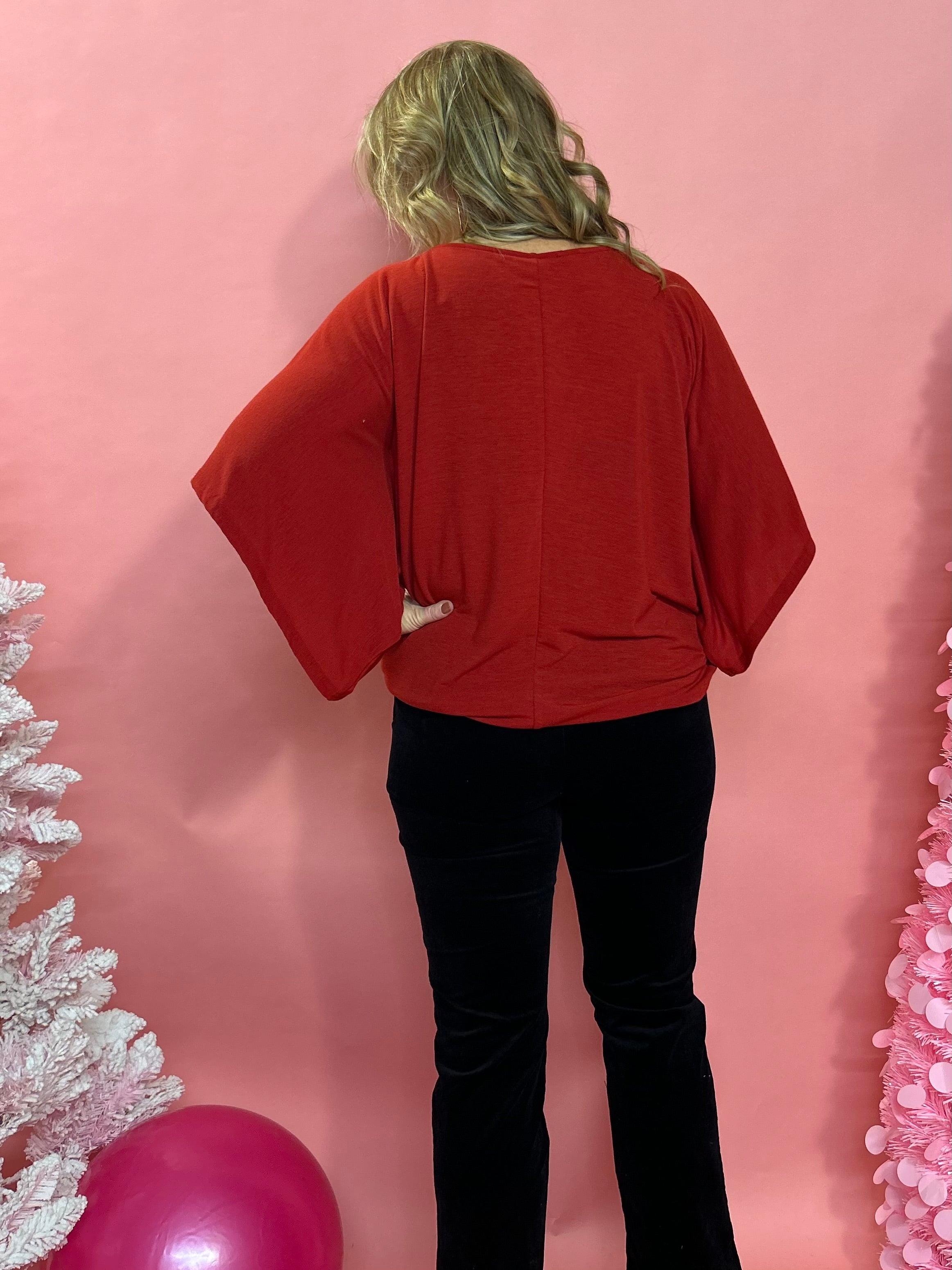 In The Starlight Top in Red